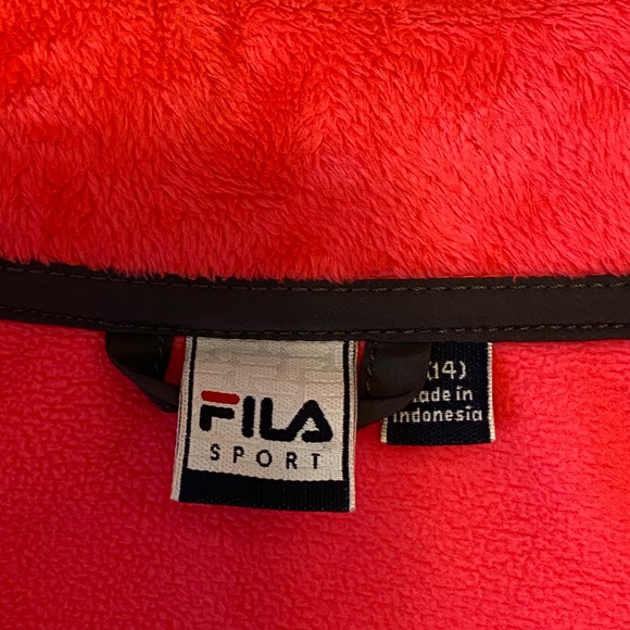 Youth FILA Fleece Jacket - Picture 7 of 7